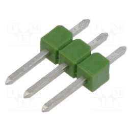 50 pcs : 826936-3 - Pin header, pin strips, AMPMODU MOD II, male, PIN: 3, straight