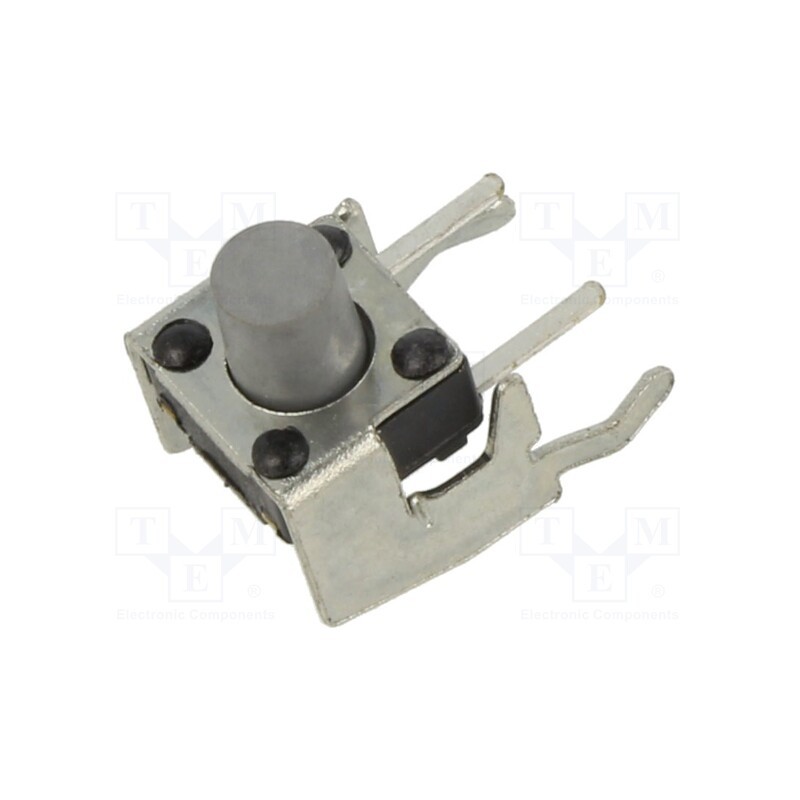 10 pcs : PTS645VH58-2 LFS - Microswitch TACT, SPST-NO, Pos: 2, 0.05A/12VDC, THT, none, 2N, round