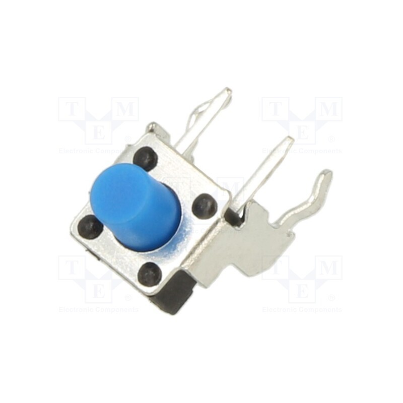 10 pcs : TL1105XF160Q - Microswitch TACT, SPST-NO, Pos: 2, 0.05A/50VDC, THT, 1.57N, 5.85mm