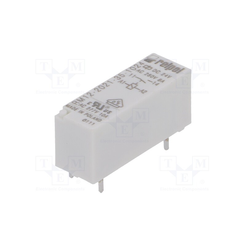 10 pcs : RM12-2021-35-1005 - Relay: electromagnetic, SPST-NO, Ucoil: 5VDC, Icontacts max: 8A