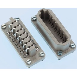 1 pcs - Epic Contact Heavy Duty Power Connector Insert, 7.5A, Male, EPIC STA Series