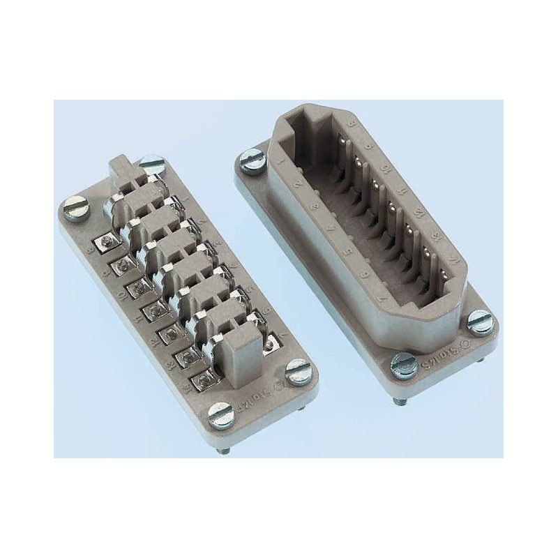 1 pcs - Epic Contact Heavy Duty Power Connector Insert, 7.5A, Male, EPIC STA Series