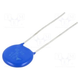 10 pcs : B72214S0250K101 - Varistor: metal-oxide, THT, 25VAC, 31VDC, 39V, 1000A, -40÷105°C, 7J