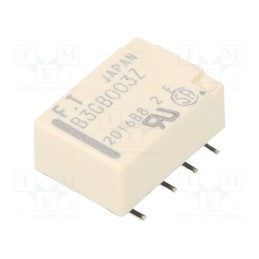 10 pcs : FTR-B3GB003Z - Relay: electromagnetic, DPDT, Ucoil: 3VDC, 2A, 0.3A/125VAC, SMT