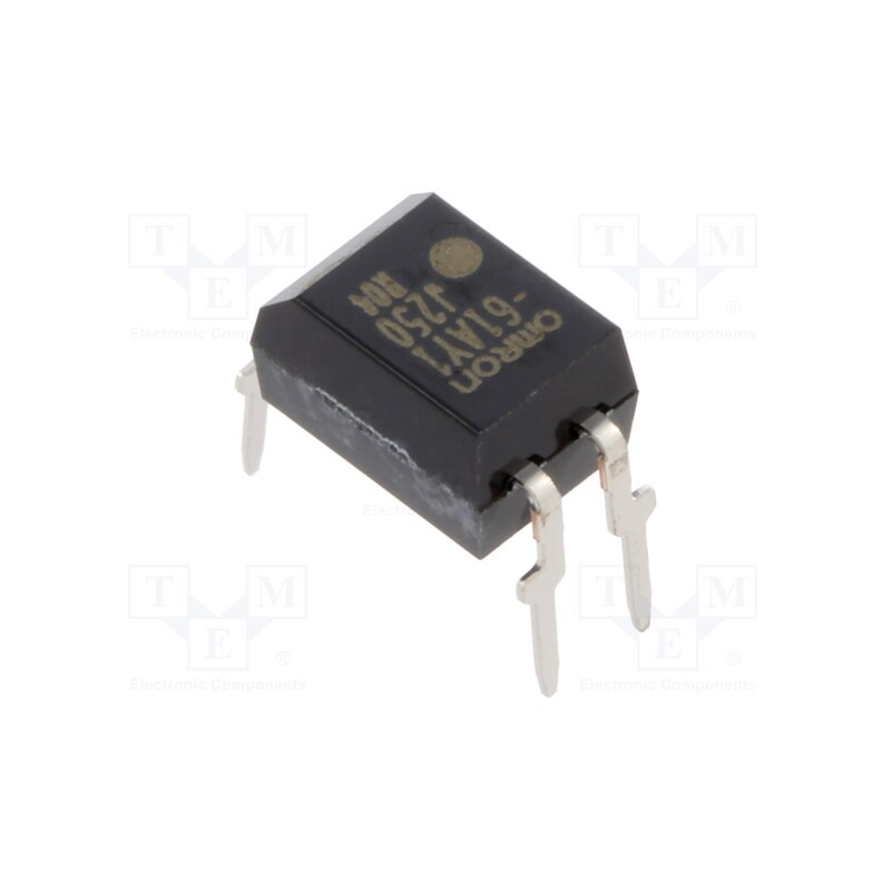 10 pcs : G3VM61AY1 - Relay: solid state, SPST-NO, 500mA, max.60VAC, max.60VDC, THT, DIP4