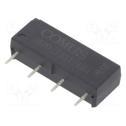 10 pcs : 3570.1331.123 - Relay: reed switch, SPST-NO, Ucoil: 12VDC, 500mA, max.150VDC, 10W