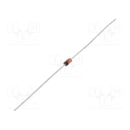 50 pcs : BAV19 - Diode: switching, THT, 120V, 0.2A, , Ifsm: 1A, DO35, 50ns
