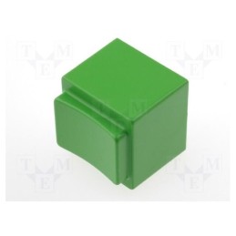 10 pcs : 1670002 - Button, full housing, green, MEC15401,MEC15451