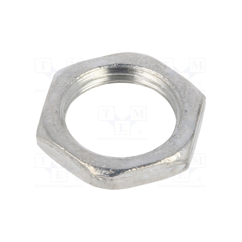 50 pcs : - Accessories: nut, Thread: 3/8'-32NEF, H: 1.3mm, Øout: 15mm