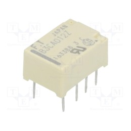 10 pcs : FTR-B3CA012Z - Relay: electromagnetic, DPDT, Ucoil: 12VDC, 2A, 0.3A/125VAC, THT