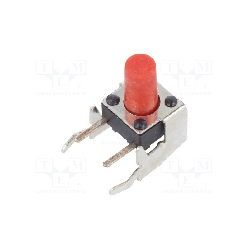 10 pcs : PTS645VK83-2 LFS - Microswitch TACT, SPST-NO, Pos: 2, 0.05A/12VDC, angular,THT, none