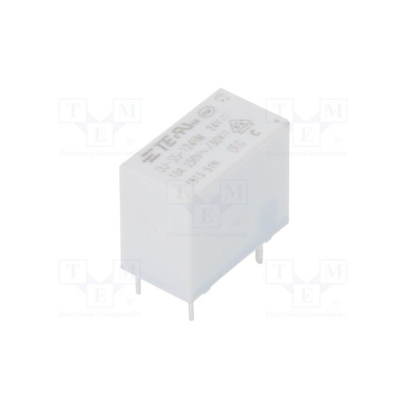 10 pcs : 1440007-2 - Relay: electromagnetic, SPST-NO, Ucoil: 24VDC, 10A, 10A/250VAC