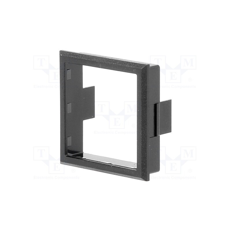 10 pcs : 2K09 - Bezel, black, plastic, MEC1K1116,MEC3FTH9,MEC3FTH980