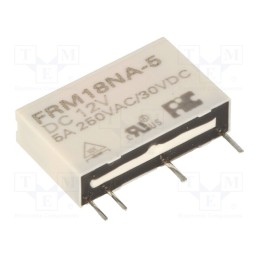 10 pcs : FRM18NA-5 DC12V - Relay: electromagnetic, SPST-NO, Ucoil: 12VDC, Icontacts max: 5A