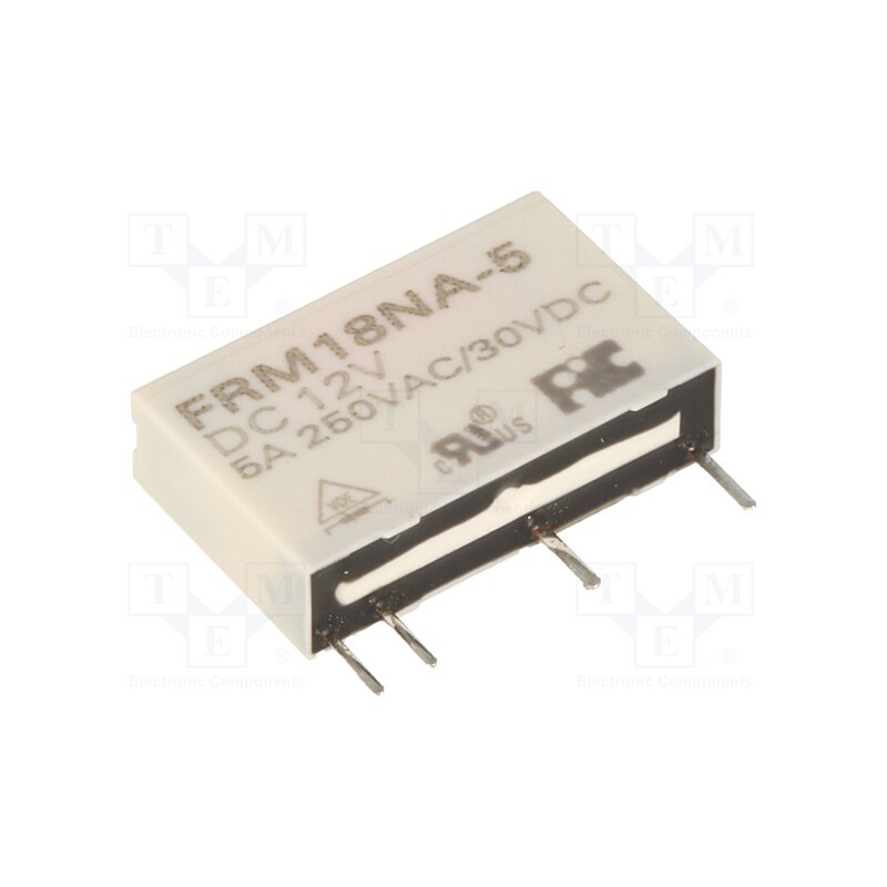 10 pcs : FRM18NA-5 DC12V - Relay: electromagnetic, SPST-NO, Ucoil: 12VDC, Icontacts max: 5A
