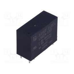 10 pcs : LM2A-12D - Relay: electromagnetic, DPST-NO, Ucoil: 12VDC, Icontacts max: 5A
