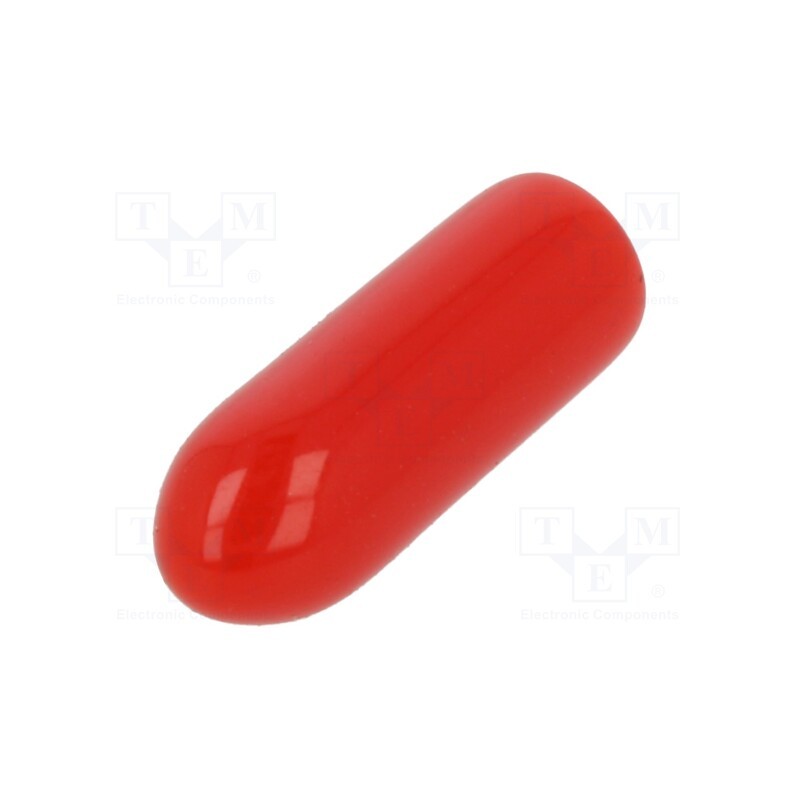 50 pcs : TSX-CAP-RED - Cap, TSX1,TSX103,TSX2,TSX203, red
