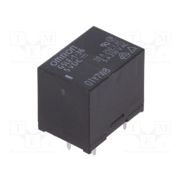 10 pcs : G5LE-1-36 5VDC - Relay: electromagnetic, SPDT, Ucoil: 5VDC, Icontacts max: 10A, PCB