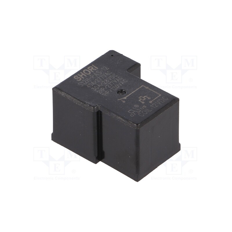 10 pcs : S12H-PAS-12 - Relay: electromagnetic, SPST-NO, Ucoil: 12VDC, Icontacts max: 40A