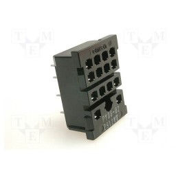 10 pcs : PY08-02 - Socket, PIN: 8, 10A, 250VAC, H: 12mm, W: 22mm, H3YN-2, PCB, for PCB