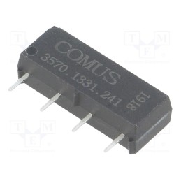 10 pcs : 3570.1331.241 - Relay: reed switch, SPST-NO, Ucoil: 24VDC, 500mA, max.150VDC, 10W