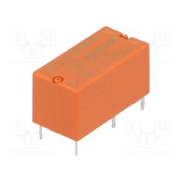 10 pcs : 0-1393219-6 - Relay: electromagnetic, SPDT, Ucoil: 12VDC, Icontacts max: 5A, PCB