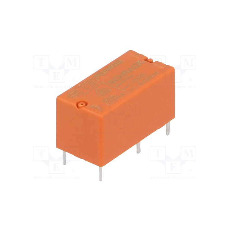 10 pcs : 0-1393219-6 - Relay: electromagnetic, SPDT, Ucoil: 12VDC, Icontacts max: 5A, PCB