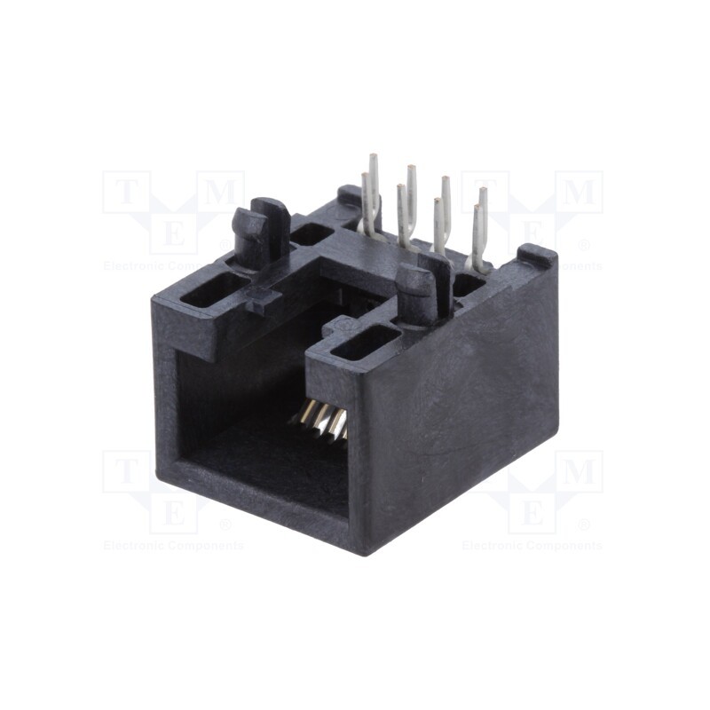 10 pcs : 855035001 - Socket, RJ45, PIN: 8, Cat: 5e, unshielded,low profile, gold-plated