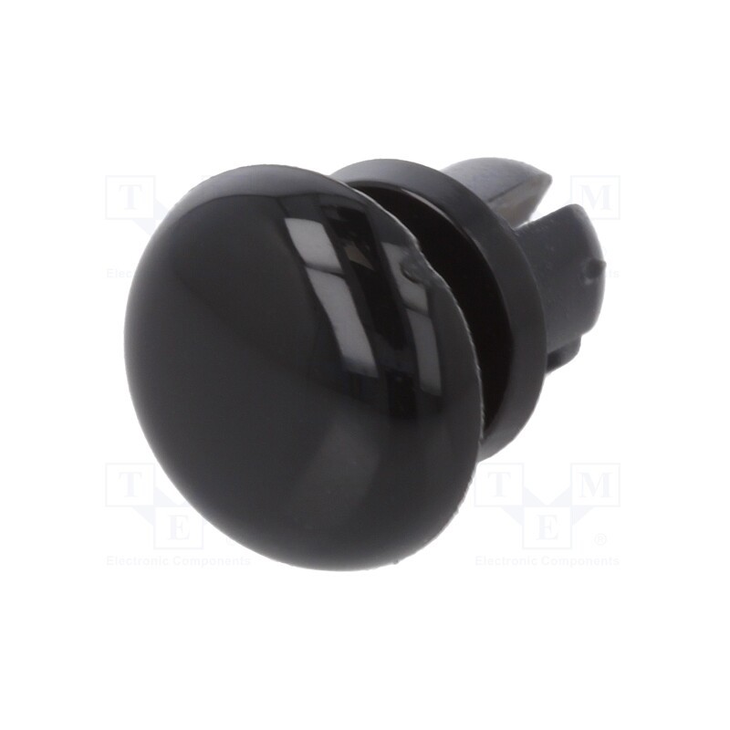 50 pcs : 8G4025.0X2.5B - Rivet, polyamide, L.rivet: 4.5mm, Panel cutout diam: 5.1mm, black