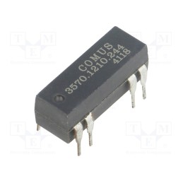 10 pcs : 3570.1210.244 - Relay: reed switch, SPST-NO, Ucoil: 24VDC, 500mA, max.150VDC, 10W