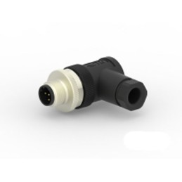 1 pcs - TE Connectivity Circular Connector, 5 Contacts, Cable Mount, M12 Connector, Plug, Male, IP67, T411 Series