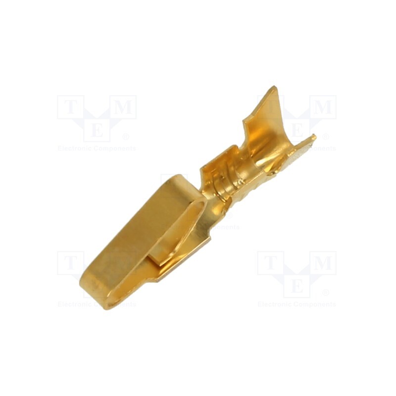 50 pcs : 8580122 - KK 156 TERMINAL CRIMP 1824 AWG GOLD
