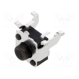 10 pcs : TL3336AF160Q - Microswitch TACT, SPST-NO, Pos: 2, 0.05A/12VDC, SMT, none, 1.6N