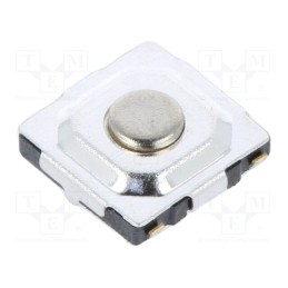 50 pcs : TVCU18015BPB - Microswitch TACT, Pos: 2, 0.05A/12VDC, SMT, none, 5.2x5.2mm, 1.5mm