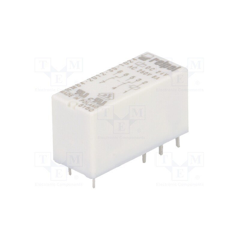 10 pcs : RM85-2011-35-5024 - Relay: electromagnetic, SPDT, Ucoil: 24VAC, Icontacts max: 16A