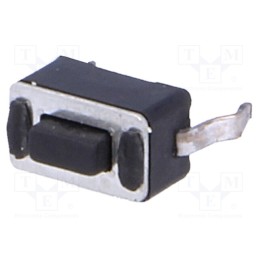 50 pcs : - Microswitch TACT, SPST-NO, Pos: 2, 0.05A/12VDC, THT, none, 1.8N