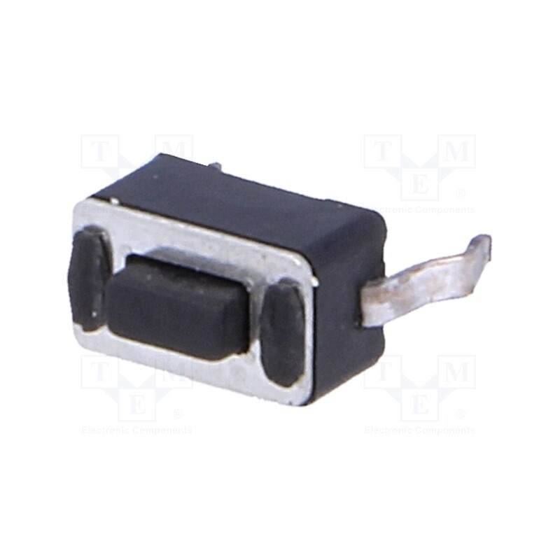 50 pcs : - Microswitch TACT, SPST-NO, Pos: 2, 0.05A/12VDC, THT, none, 1.8N