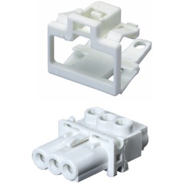 1 pcs - Wieland Gesis Series Power, Female, Panel Mount