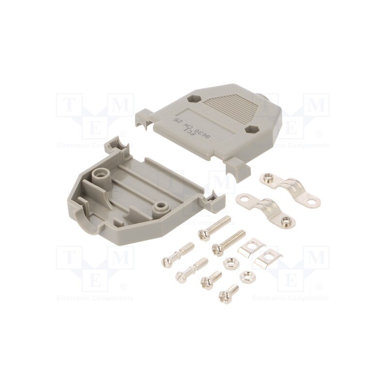 10 pcs : 8630CH25UNCLF - Straight, Locking: screws, Application: D-Sub 25pin