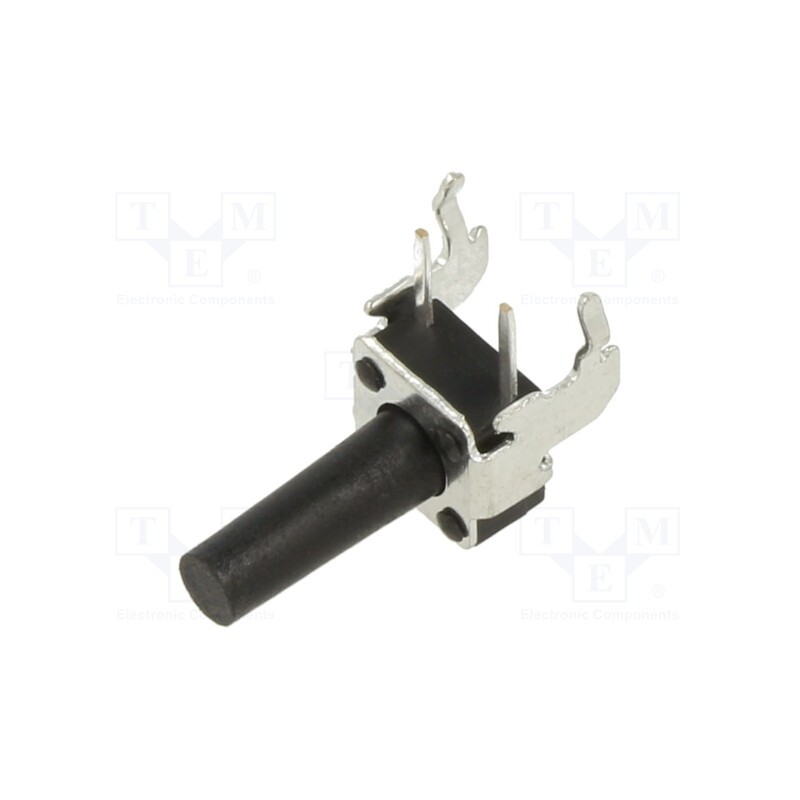 10 pcs : TL1105NF160Q - Microswitch TACT, SPST-NO, Pos: 2, 0.05A/12VDC, THT, 1.57N, 11.85mm