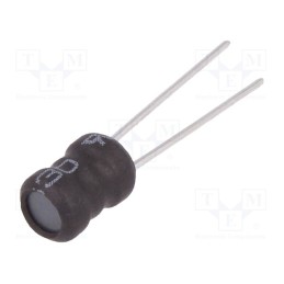 10 pcs : COIL0507-1.2 - Inductor: wire, THT, 1.2mH, 150mA, ±10%, Ø6.5x8.5mm, vertical