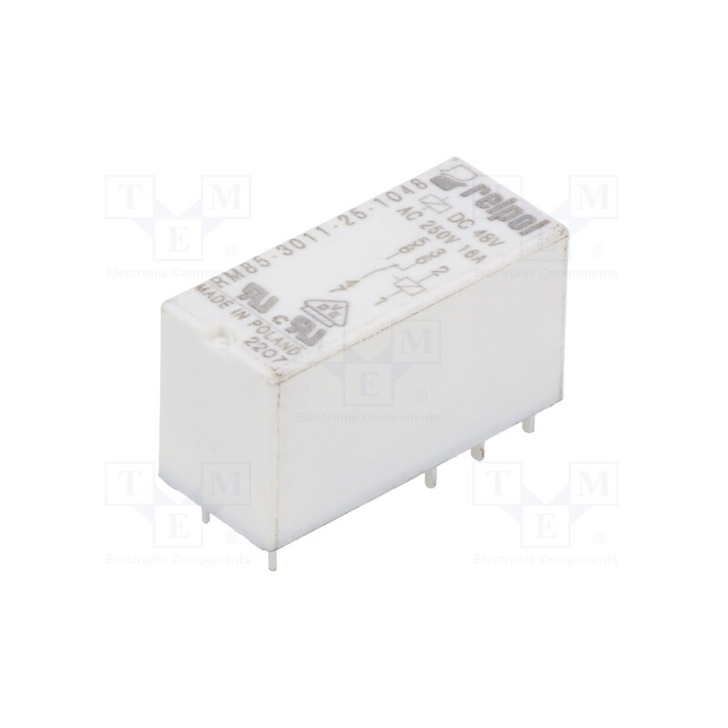 10 pcs : RM85-3011-25-1048 - Relay: electromagnetic, SPDT, Ucoil: 48VDC, Icontacts max: 16A