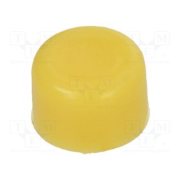 10 pcs : KA 3108 - Button, none, APE, Body: yellow