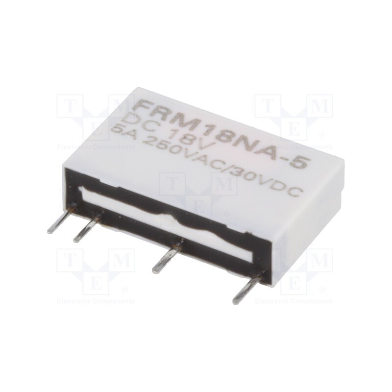 10 pcs : FRM18NA-5 DC18V - Relay: electromagnetic, SPST-NO, Ucoil: 18VDC, Icontacts max: 5A