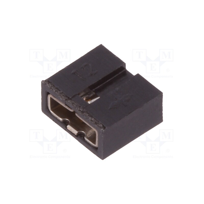 20 pcs : 86730-301LF - Jumper, pin strips, Minitek, female, PIN: 2, straight, 2mm, 1x2, FCI