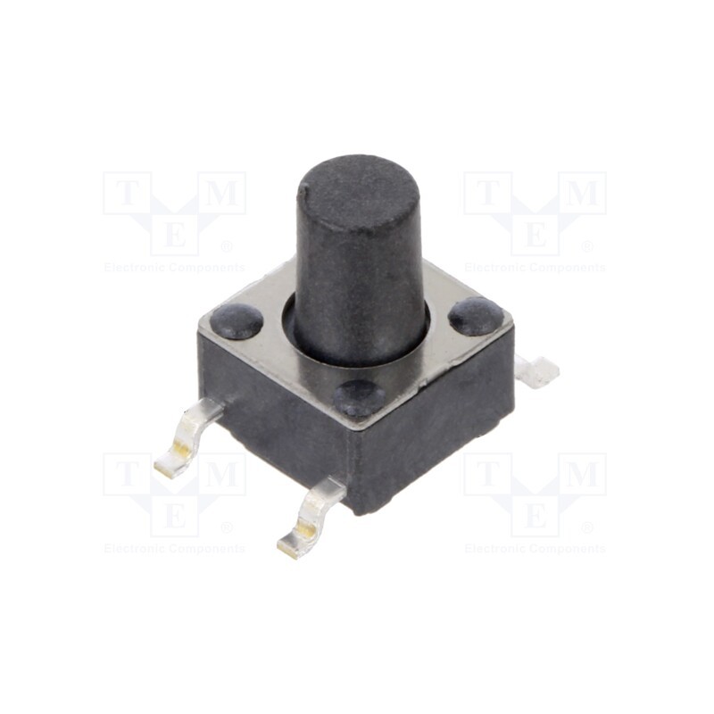10 pcs : TL3301CF160QG - Microswitch TACT, SPST-NO, Pos: 2, 0.05A/12VDC, SMT, none, 1.57N