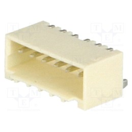 10 pcs : 874380643 - Socket, wire-board, male, Pico-SPOX, 1.5mm, PIN: 6, SMT, on PCBs
