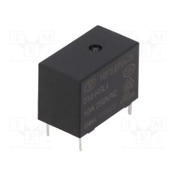 10 pcs : HF32FA-G/012-HSL1 - Relay: electromagnetic, SPST-NO, Ucoil: 12VDC, 10A, 10A/250VAC