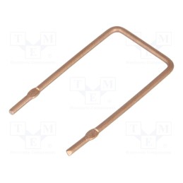 20 pcs : CSR-0.8-R040 - Resistor: wire-wound, sensing,precise, THT, 40mΩ, ±5%, -40÷200°C