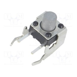 10 pcs : PTS645VH58-2 LFS - Microswitch TACT, SPST-NO, Pos: 2, 0.05A/12VDC, angular,THT, none